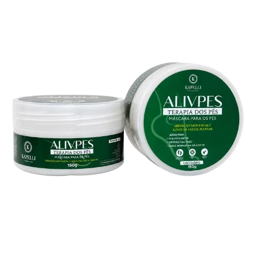 Dois potes de ALIVPES 150g
